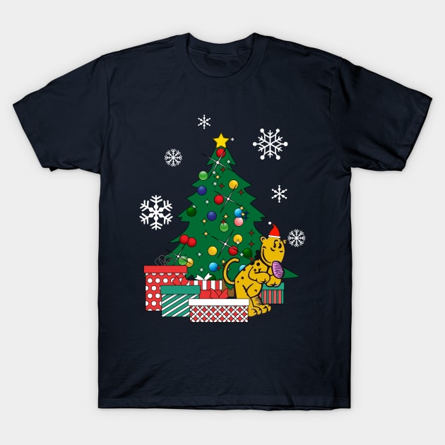 Eugene The Jeep Around The Christmas Tree Popeye T-Shirt by Nova5